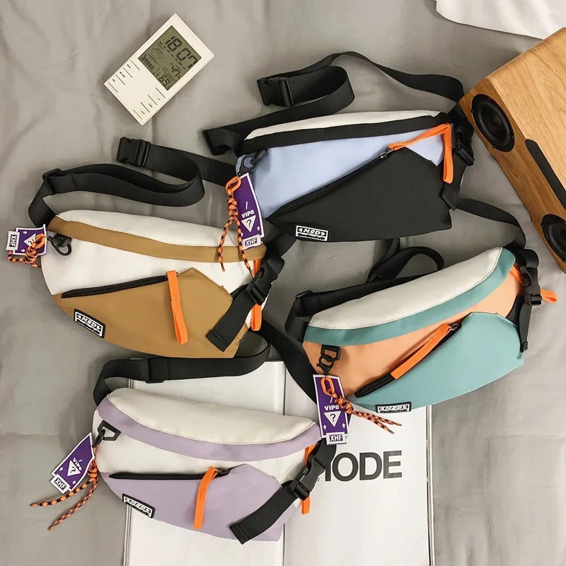Chest Rig Bag Women Fanny Pack Streetwear Chest Bags Multi-function