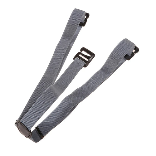Suspenders Belt for Men 4cm Wide X-Back with 3 Plastic Gripper