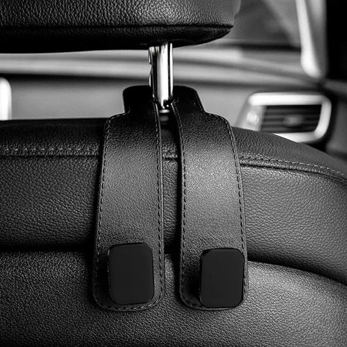 Car Headrest Hooks Hanger for Bags Seat Back Organizer Holder Clips