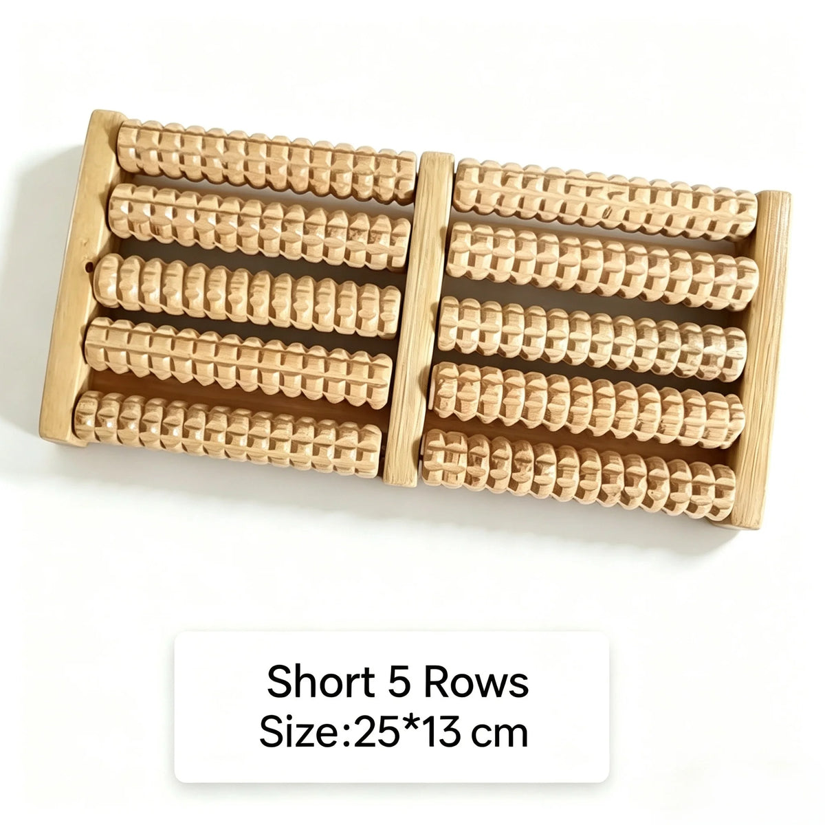 Wooden Foot Massage Roller Beech Wood Massager for Home Use Simple