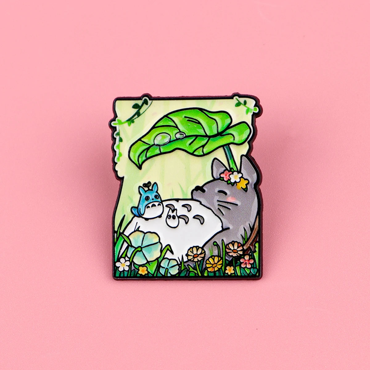 Grey Elf Enamel Pin Sleeping Brooches For Women Lapel Pins Badge on