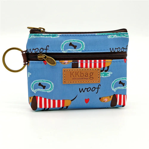 Cute Animals Wallet Zipper Purse Cartoon Small Coin Purse Lightweight