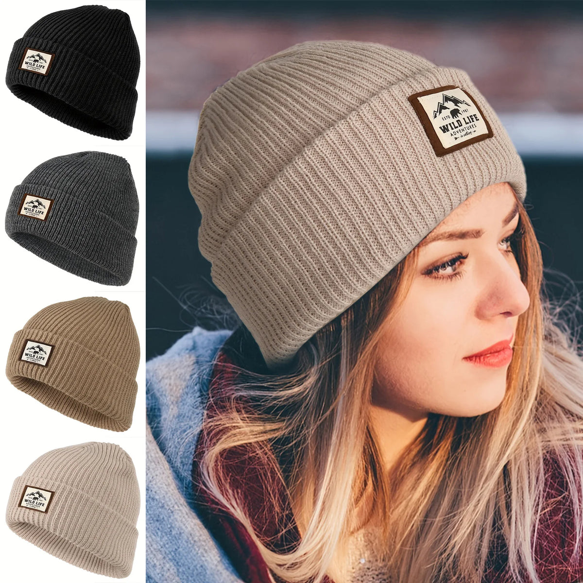 WRELS Outdoor Fleece Hat Fishing Hunting Tactical Men and women