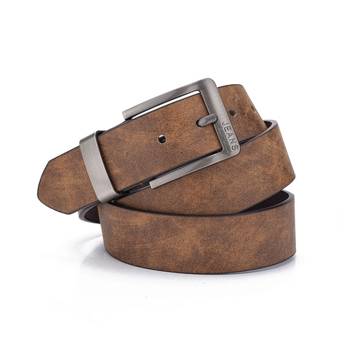 A men's and women's casual retro belt Western style! PU leather belt