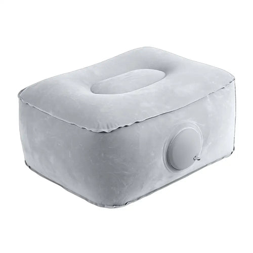 1/2pcs Inflatable Travel Foot Rest Pillow Adjustable Height Airplane