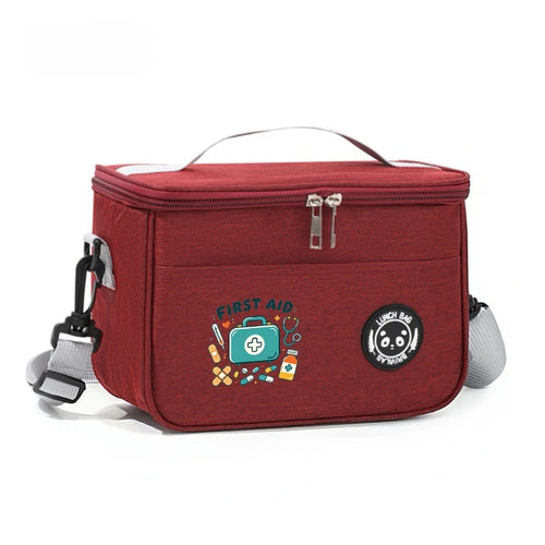 Large-Capacity First Aid Kit—Suitable for Multiple Scenarios: Home,