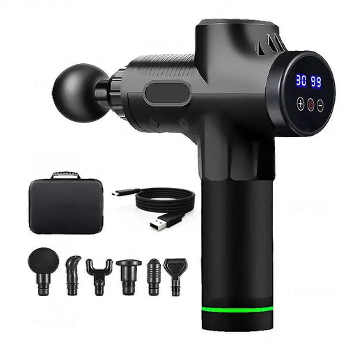 99 Level Massage Gun Fascia Deep Muscle Relax Body Neck Massager