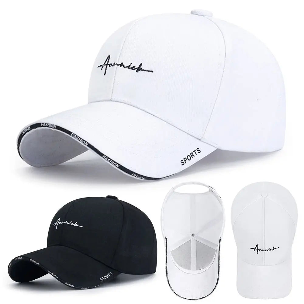 Breathable Adjustable Sun Hats Cotton Solid Color Baseball Cap UV