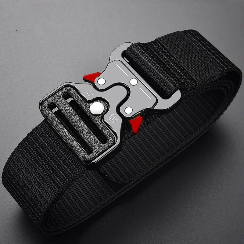 1-Piece Men's Outdoor Leisure Belt, Quick Release Symmetrical