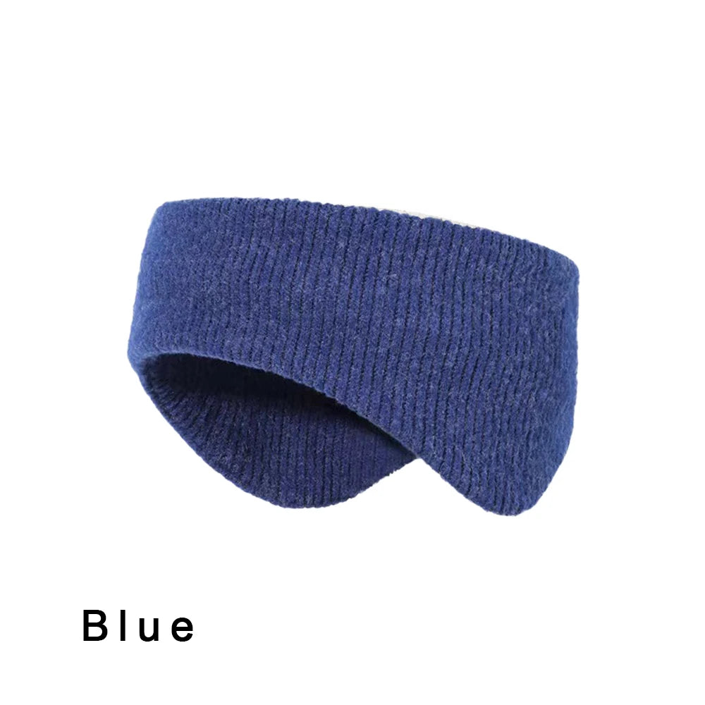 Winter Thermal Double-Deck Knitted Headband Ear Warmer