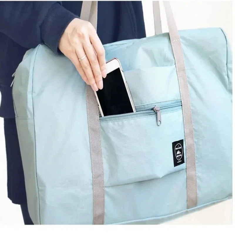 Foldable Travel Duffel Bag for Airlines Carry on Bag for Women and