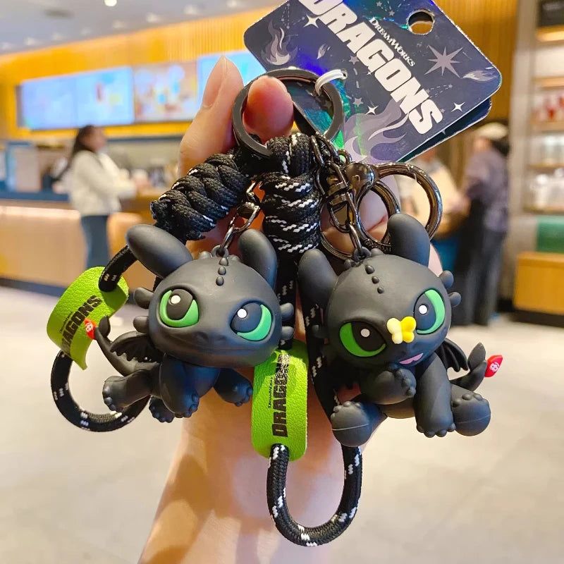 Authentic Dragon Taming Master Flying Toothless Boy Keychain New Bag