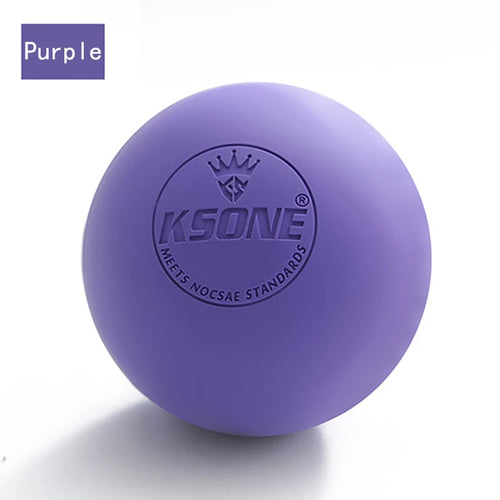 Rubber Fascia Massage Ball Lacrosse Balls Yoga  fitness Exerciser Deep