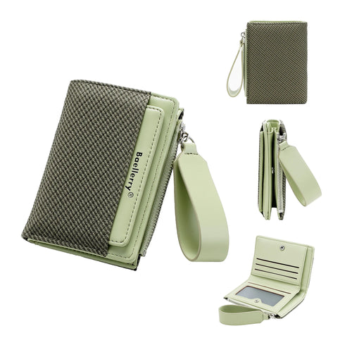 Baellerry Fashion Zipper Wallets Buckle Coin Purse Hand Women's Short