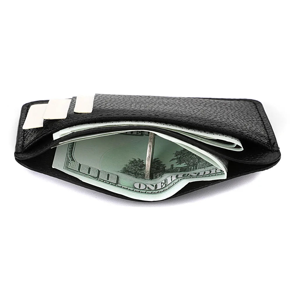 1Pc New Ultra-thin Soft Wallet PU Leather Mini Credit Card Wallet