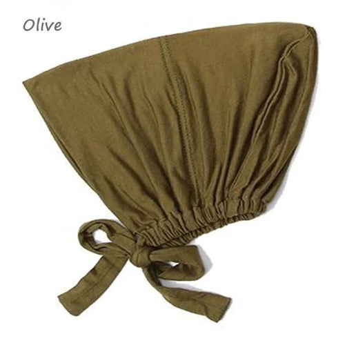 Soft Modal Turban Hat – Inner Hijab Cap & Underscarf