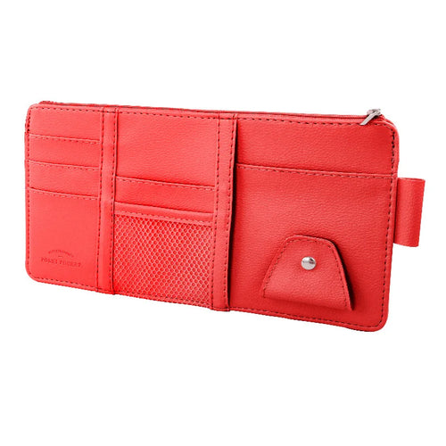 Car Sun Visor Organizer Storage Travel Document Holder With