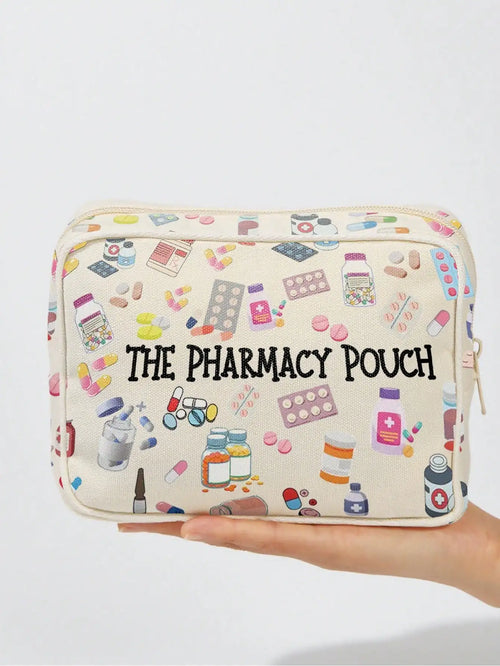 1PC Large Capacity Medicine Bag Travel Portable Medical Bag Home