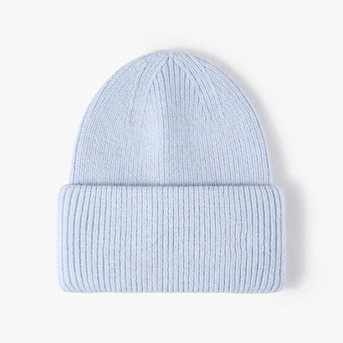 Winter Warm Rabbit Hair Hoodie Women's Knitted Hat Versatile Knitted