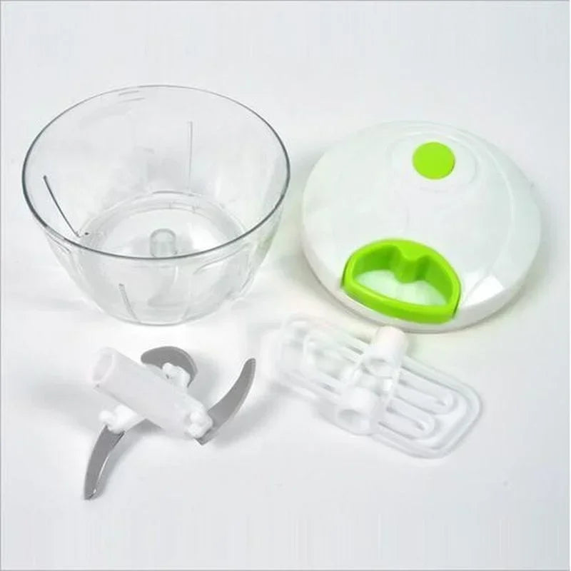 Manual Pull-Cord Garlic and Vegetable Chopper