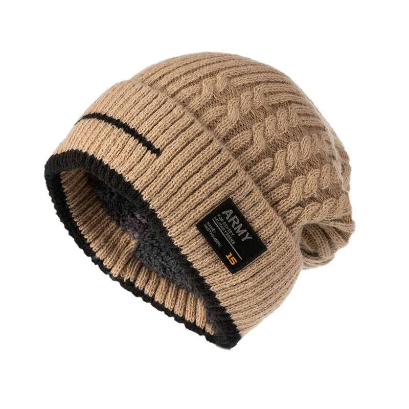 Winter Beanie Hat for Men Knitted Hat Winter Cap Beanie Women