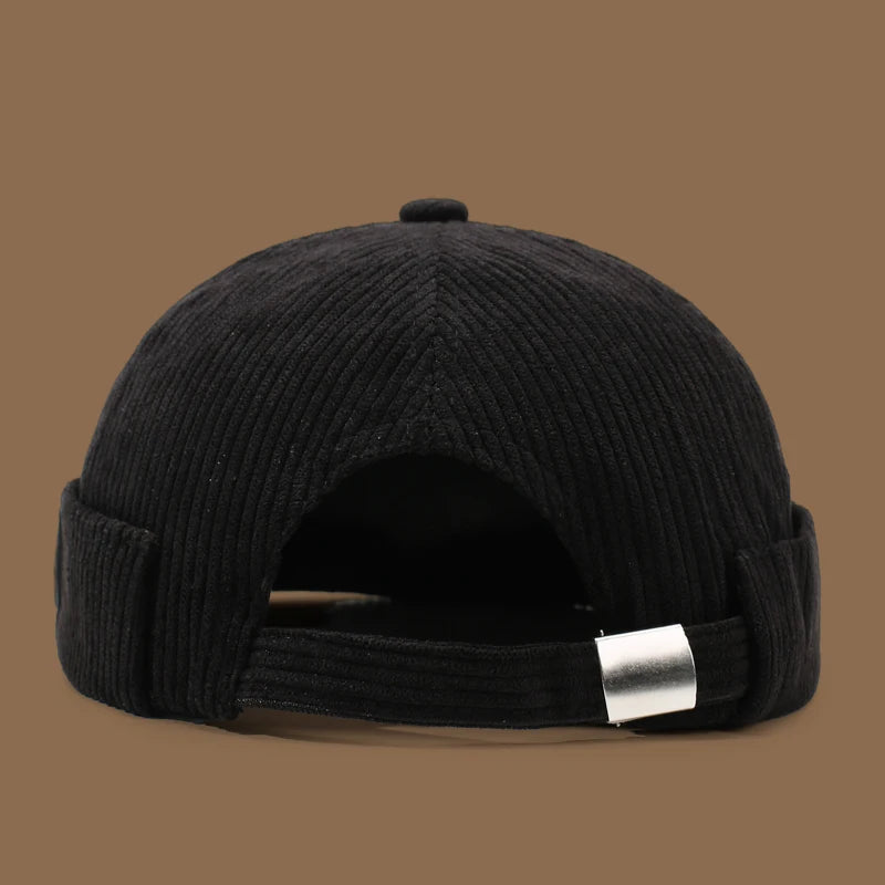 Winter and autumn Corduroy Brimless Casual Hat, Personalized Yuppies