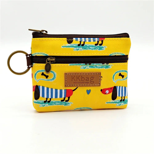 Cute Animals Wallet Zipper Purse Cartoon Small Coin Purse Lightweight