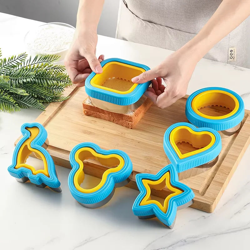 Kitchen Sandwich Cutter Sealer Machine Household Biscuit Plastic