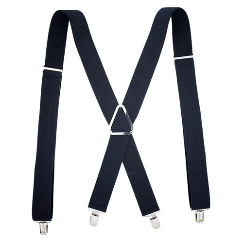 Men Work Heavy Duty Suspenders Adjustable Elastic Trouser Braces Belt