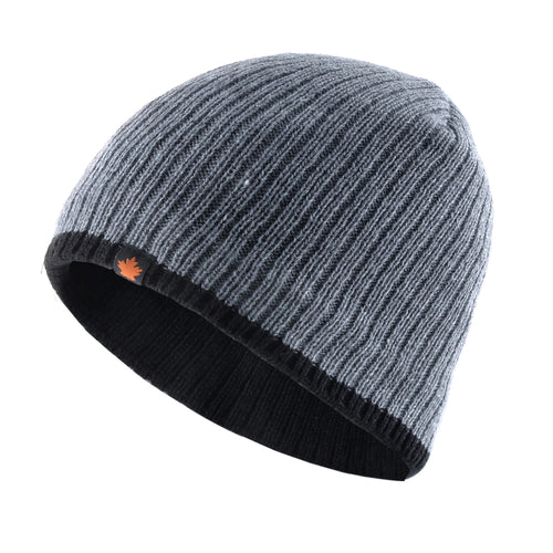Men's Skullies Beanies Knitted Wool Hats Men Winter Thick Beanie Hat