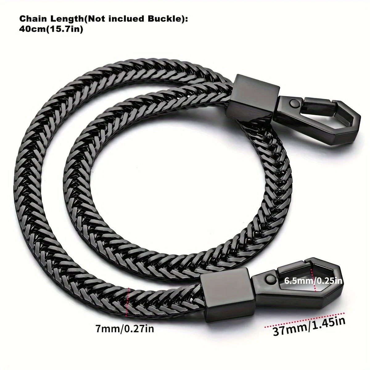 Durable Key Chains Long Metal Wallet Belt Rock Punk Trousers Hipster