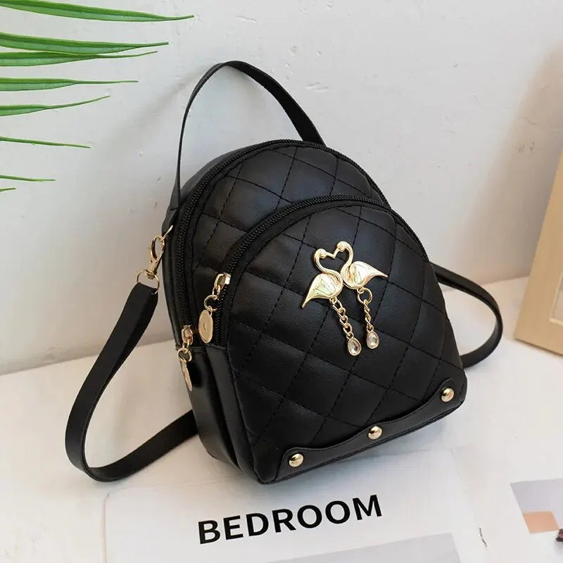 Rilibegan Women Fashion Backpack Female Handbag Leisure