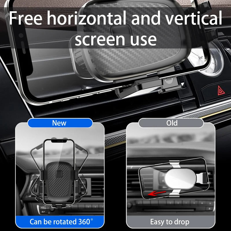 SEAMETAL Car Phone Holder Bracket Accessories Interior Air Outlet Vent