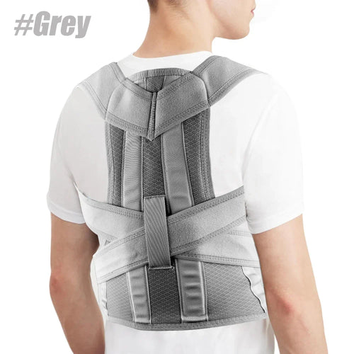 Adjustable Full Back Support Brace for Women & Men