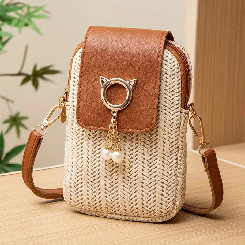 Casual Street Style Cute Mini Crossbody Phone Bag Suitable for Women