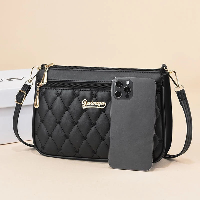 PU Leather Crossbody Bags Zipper New Fashion Shoulder Bag for Women