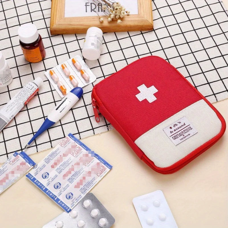 Large Capacity Medicine Storage Bag, Portable Pill Organizer for Home