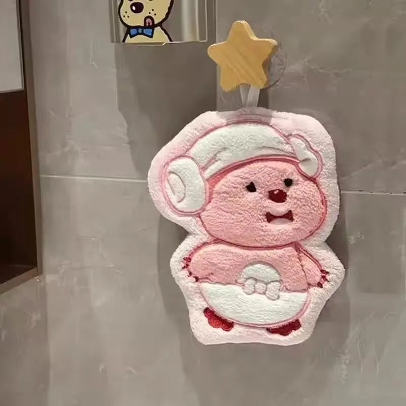 Loopy Towel Cartoon cute quick-drying water-absorbent thickened
