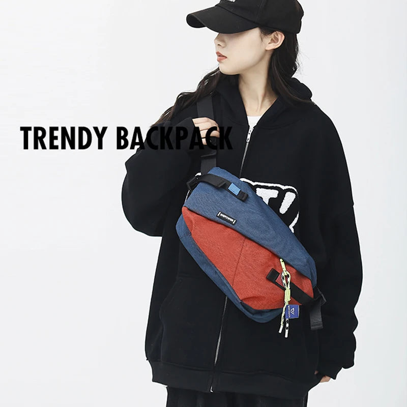 High Quality Nylon Panelled Waist Packs New Brand Unisex Chest
