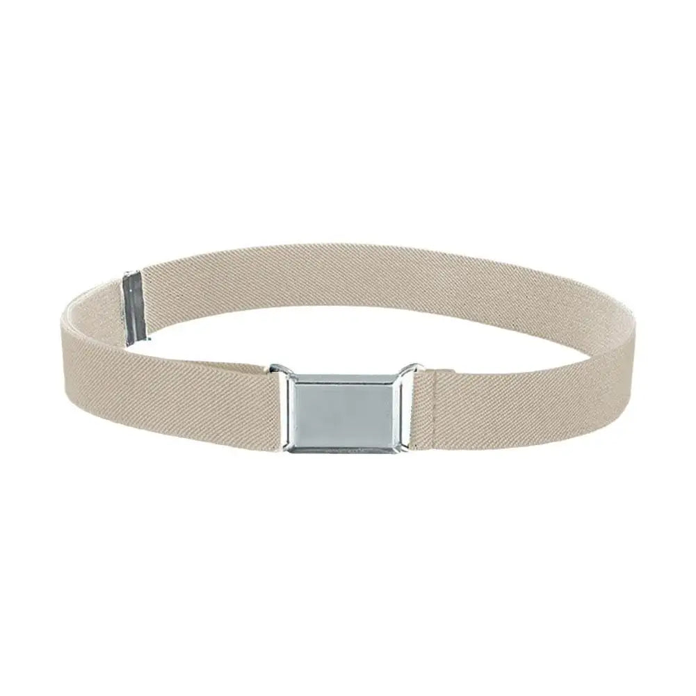 Adjustable Belt With For Kids Children Stretch Elastic Canvas