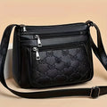 Women Crossbody Fashion Pu Leather Large Capacity Multi-Pocket Mom Bag