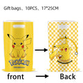 10-50pcs Pokémon themed Birthday Gift Bags Plastic Candy Treasure Hunt