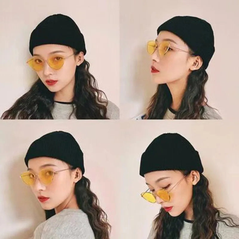 Knitted Hat for Men & Women Caps Wool Fashion Simple Warm Trend