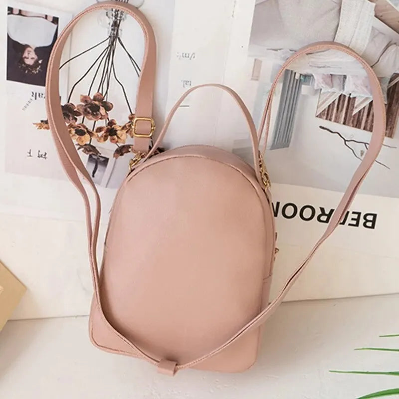 Rilibegan Women Fashion Backpack Female Handbag Leisure