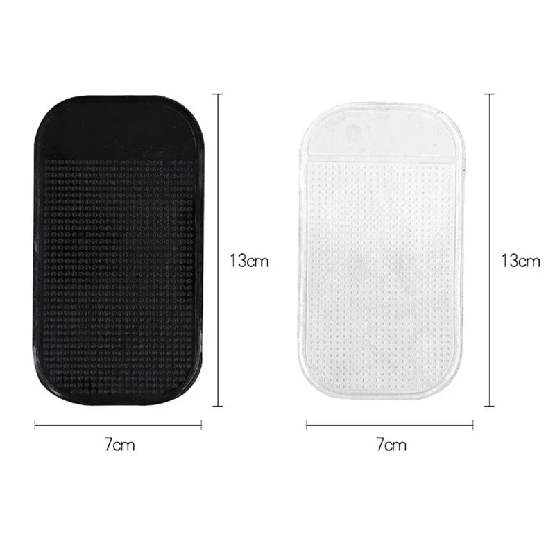 2PCS Car Dashboard Anti-slip Mat Cell Phone Anti-slip Silicone Mat