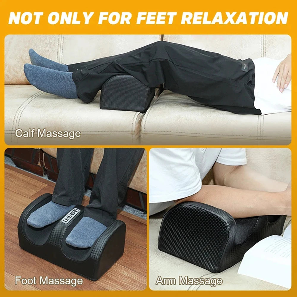 Electric Foot Massager Shiatsu Kneading Deep Tissue Relax Heated