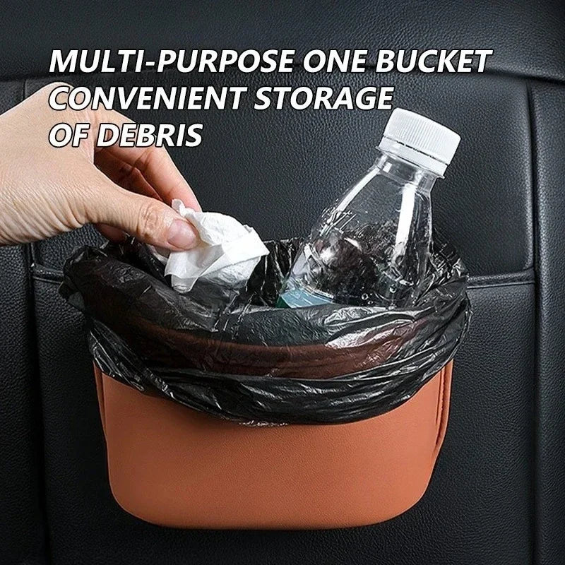 Hualaida Car Door Cup Holder Storage Bag Universal Back Clip Design