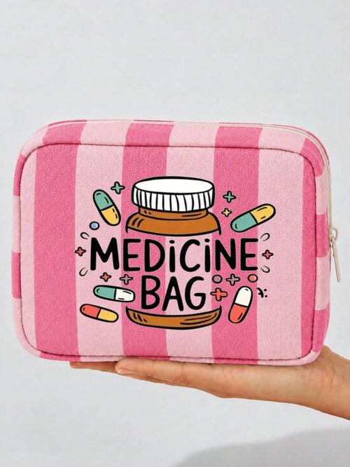 1PC Large Capacity Medicine Bag Travel Portable Medical Bag Home
