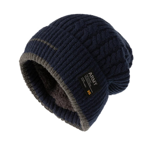 Winter Beanie Hat for Men Knitted Hat Winter Cap Beanie Women