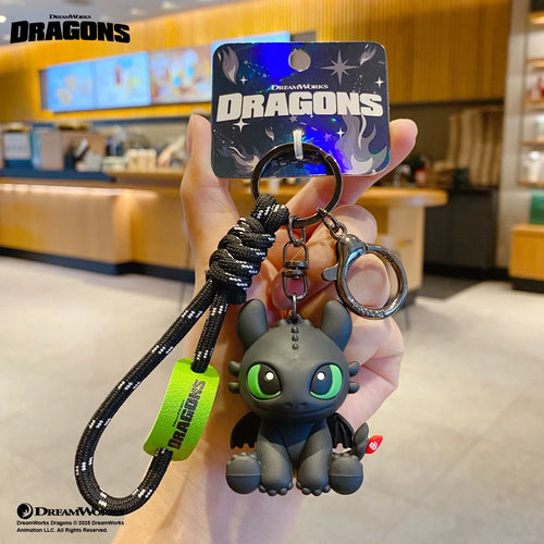 Authentic Dragon Taming Master Flying Toothless Boy Keychain New Bag
